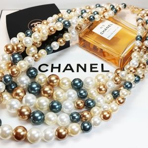 KENNETH JAY LANE 5-Strand Simulated Pearl Necklace